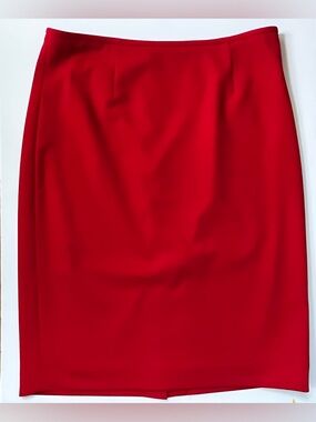 Calvin Klein Pencil Skirt Red size 8